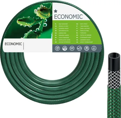 Produktbild von Gartenschlauch Wasserschlauch Kreuzgewebe 3-lagig 1/2 Zoll 3/4 Zoll 20 bar 1/2" 15 m