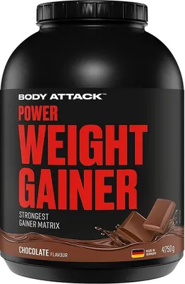 Produktbild von Body Attack Power Weight Gainer 4750g Chocolate