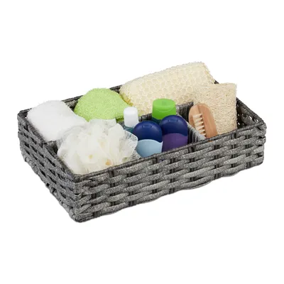 Produktbild von relaxdays Aufbewahrungskorb mit Fächern