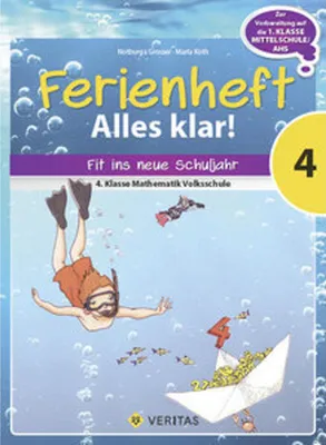 Produktbild von Mathematik Ferienhefte - Volksschule 4. Klasse - Alles klar!