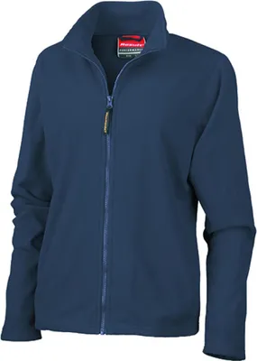 Produktbild von Result R115F | La Femme Horizon Micro Damen Fleece Jacke - Farbe: Navy - Größe: S (10/36)