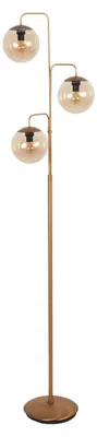 Image de Lampadaire - bronze - Bollique - verre métal - Ø 40cm - E14 - 4611BR - Steinhauer