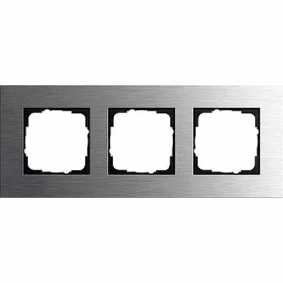 Zdjęcie produktu dla GIRA 0213219 Wandplatte/Schalterabdeckung Edelstahl (0213219)