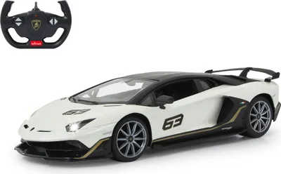 Produktbild von Lamborghini Aventador SVJ Performance 1:14 weiß 2,4GHz A