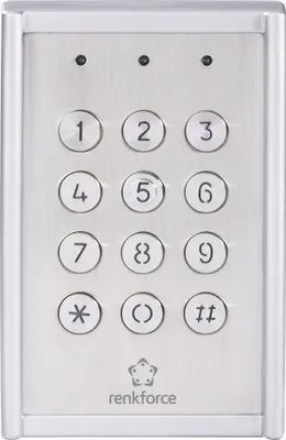 Produktbild von Renkforce 751624 Codeschloss Aufputz IP65 mit beleuchteter Tastatur