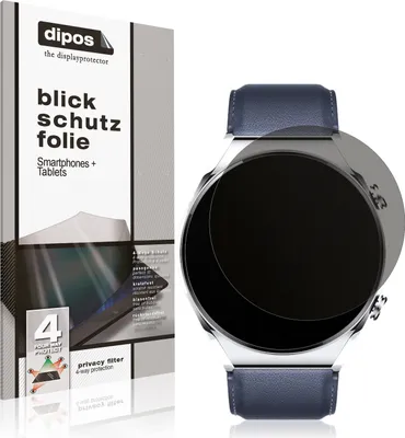 Produktbild von Blickschutzfolie für Xiaomi Watch S1 matt Schutzfolie Folie Display Schutz dipos