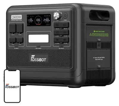 Produktbild von FOSSIBOT F2400 2400-W-Ladestation (schwarz)