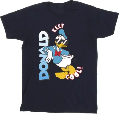 Produktbild von Disney - "Donald Duck Cool" T-Shirt für Herren BI41581 (XXL) (Marineblau)