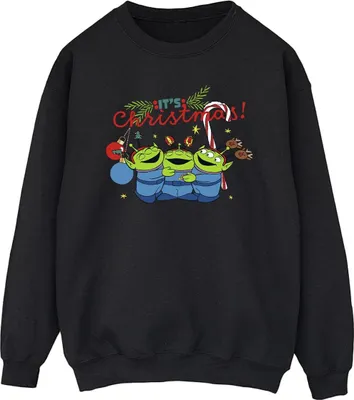 Immagine prodotto di Toy Story - Felpa da uomo - Design natalizio BI53243 (XL) (Nero)