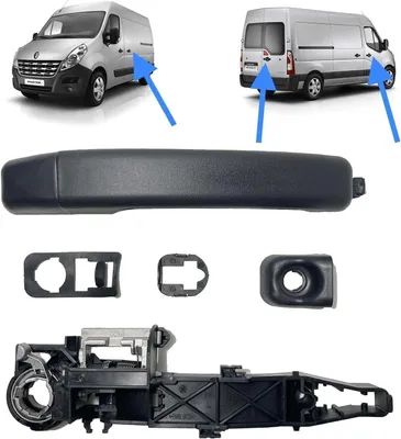Obrázek produktu pro Vnitřní mechanismus a madlo pro vchodové dveře
