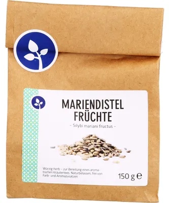 Produktbild von aleavedis Mariendistel Früchte Tee, 150 g Tee