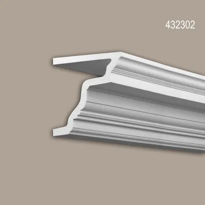 Produktbild von Profhome 432302 Eckleiste Fassadenprofil Zierleiste Stuckleiste 2 m