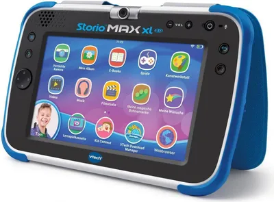 Produktbild von VTech MAX XL 2.0, 8 GB, MicroSD (TransFlash), 32 GB, 17,8 cm (7"), 1024 x 600 Pixel, 6 MP