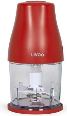 Image de Hachoir 0.3 l rouge - Livoo - DOP244R -