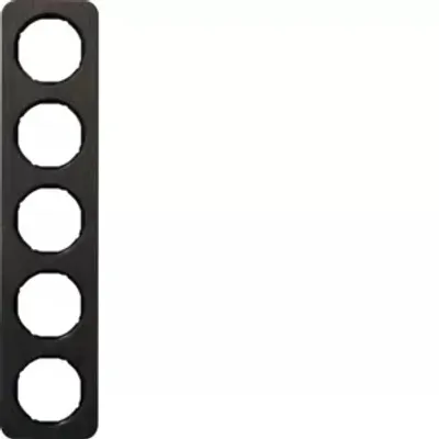 Produktbild von Berker 10152354, Schwarz, Eiche, Eiche, Schraubenlos, Berker, Glänzend, R.1