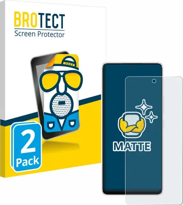 Produktbild von 2x BROTECT Schutzfolie für Samsung Galaxy A53 5G Displayschutz Displayschutzfolie Folie Matt Entspiegelungsfolie