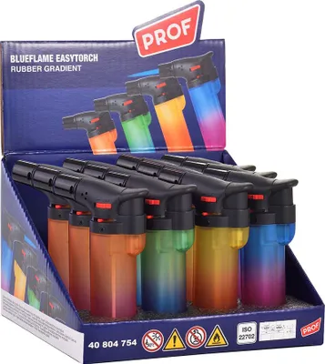 Image de Briquet Torche électronique Prof Flamme Puissante Et Rechargeable - Prof