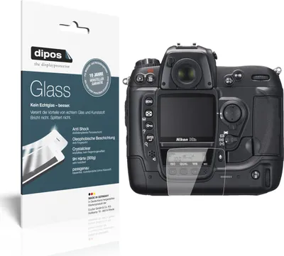 Obrázok produktu pre 2x ochranná fólia pre Nikon D2H - Anti-Shock 9H film dipos Glass plastové sklo