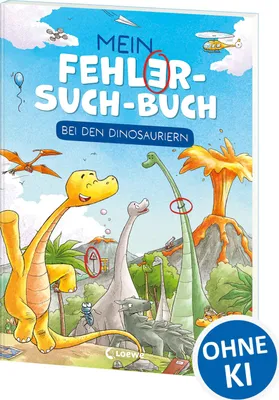 Produktbild von Mein Fehler-Such-Buch - Bei den Dinosauriern