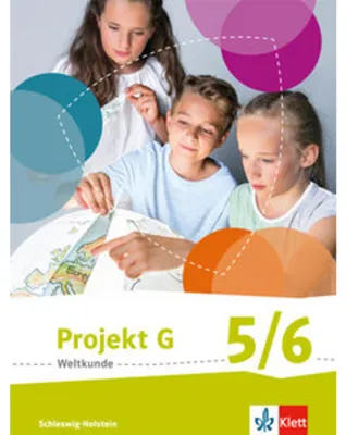 Obrázek produktu pro Projekt G. Schülerbuch 1. Weltkunde Schleswig-Holstein. Klasse 5/6