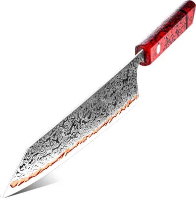 Produktbild von Damast Küchenmesser Minoru - Kiritsuke: Exquisite Schärfe und Design KP35101