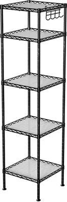Imagen del producto de Estantería para botellas "And OutdoorMatch" - Color - Metal - Tipo armario alto - Para colocar en el suelo - 30x30x123,5 cm