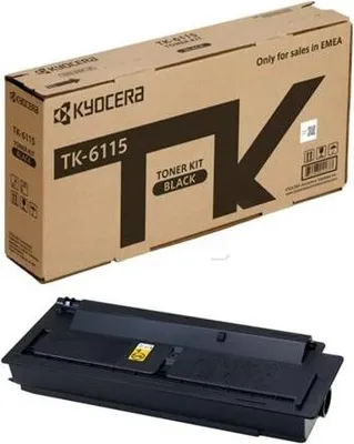 Obrázok produktu pre KYOCERA TK-6115, Čierna, 1 kusov