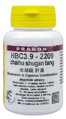 Immagine prodotto di HBC3.9 - chaihu shugan tang - pian/tablety PRAGON