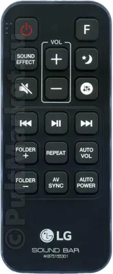 Produktbild von Originale LG Soundbar Fernbedienung SJ5 | SJ5.DEUSLLZ | SN5Y | SPJ5W