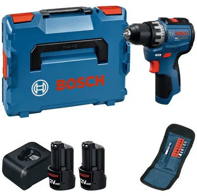 Produktbild von Akku-Bohrschrauber GSR12V-31, 2x Akku GBA12V-20 in L-BOXX