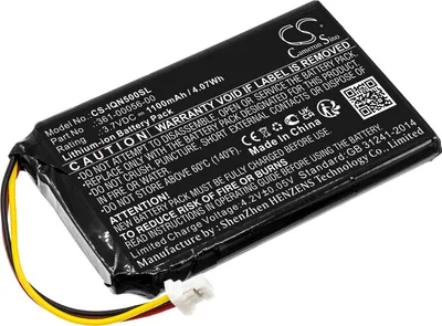 Produktbild von TECHTEK Akku Kompatibel mit [Garmin] Drive 50 LM, Drive 51LM, Drive 51LMT, Drive 51LMT-S, DriveSmart 5 LMT, Nuvi 30, Nuvi 50, Nuvi 50LM, Nuvi 52, Nuv
