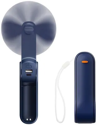 Obrázok produktu pre Azomor – prenosný a skladací mini ručný ventilátor s dlhou výdržou batérie a powerbankou