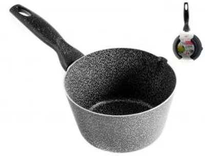 Immagine prodotto di HOMe Casseruola Conica 1 Manico Antiaderente 'Stone' Cm16
