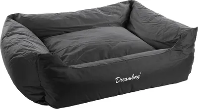 Produktbild von Flamingo Bett Dreambay schwarz, Maße: 120 x 95 x 28 cm