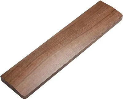 Produktbild von Ergonomischer Holz Armlehner 60 Tasten 30cm Antirutsch Schwarz
