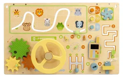 Produktbild von BigJigs Spielzeug Jungle Busy Board Lernspiel multicolor