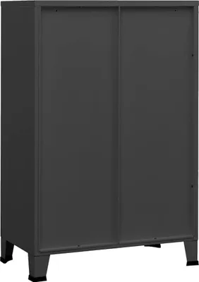 Produktbild von vidaXL Lagerschrank Industrial Anthrazit 75x40x115 cm Metall