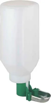 Image de Abreuvoir pour lapins avec tasse à boire en inox 1500 ml en plastique