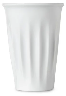 Produktbild von G. Benedikt Kaffeebecher zum Mitnehmen, 250 ml, Porzellan, G. Benedikt, weiß