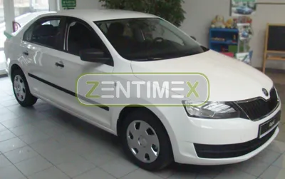 Produktbild von Schutzleisten kompatibel mit Skoda Rapid 2012- Limousine Stufenheck 4-türer