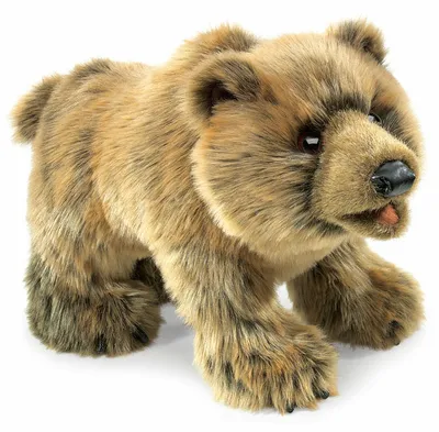Produktbild von Folkmanis Grizzly Bear, Handpuppe, Tier, 1 Stück(e)