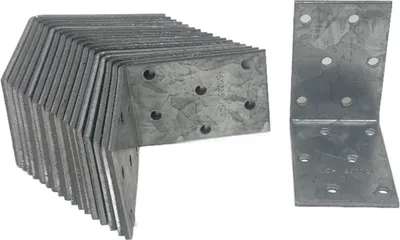 Produktbild von Kraft Werkzeuge Lochplattenwinkel 18tlg. ca. 60 x 60 x 40 mm