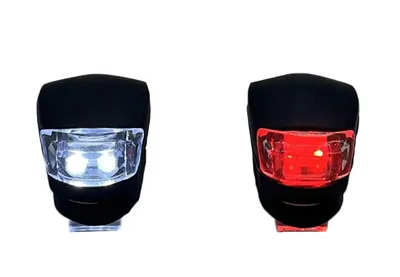 Produktbild von lED-Silikonleuchte, 3 Leuchtmodi, CRV+Weiß (2 Stück)