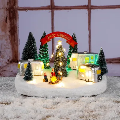 Produktbild von Beleuchtete Weihnachtsstadt ca. 26 x 18 x 16 cm