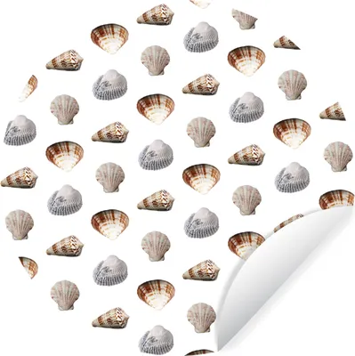 Produktbild von MuchoWow® - Mauerkreis - Wand Bilder - Wandsticker - Wohnzimmer Dekoration - Dekoration für die Wände - Aluminium - Babyzimmer