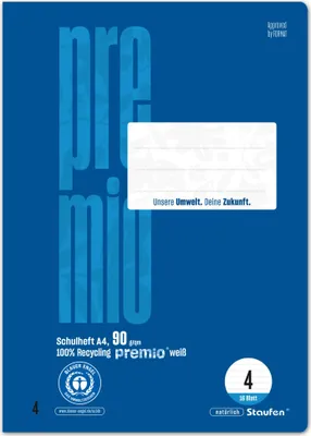 Produktbild von Staufen Schulheft liniert DIN A4 - Bürokleinmaterial - A4