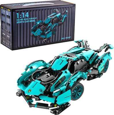 Image de Jeu de Construction Voiture de Sport Revuelto Lambo – Set de Briques