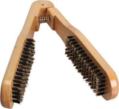 Produktbild von Holzklemme Haarbürste,Klemme Haarbürste Haarglätter,Doppelseitige Bürste Haarglätter,Klemme doppelseitige Bürste,Doppelseitiger Haarglätter,Doppelseitiger Haarglätter Kamm