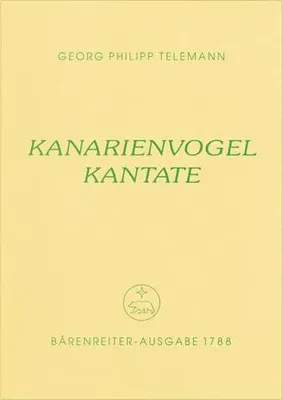Produktbild von Kanarienvogel-Kantate Trauermusikeines kunsterfahrenen Canarienvogels