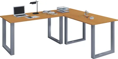 Obrázek produktu pro Psací stůl U Rohový psací stůl tvaru L 130x130x50